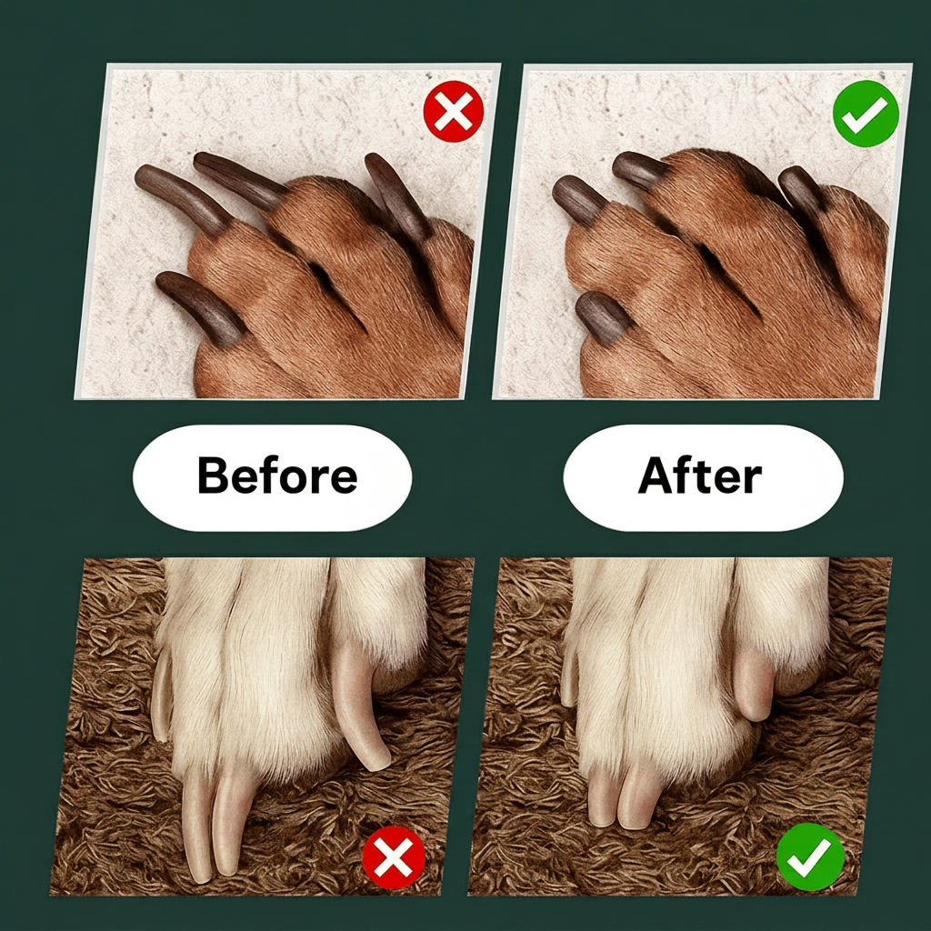 Norillo™ - 2-in-1 Pet Nail Clipper with LED Light That Prevents Splitting
