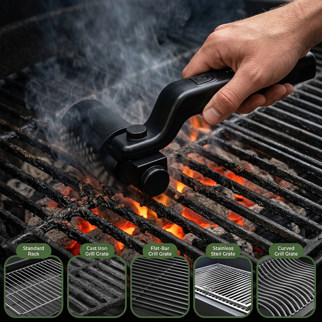 Norillo™ - Original GrillFix - Electric Brush That Makes Your Grill Grate Gleam