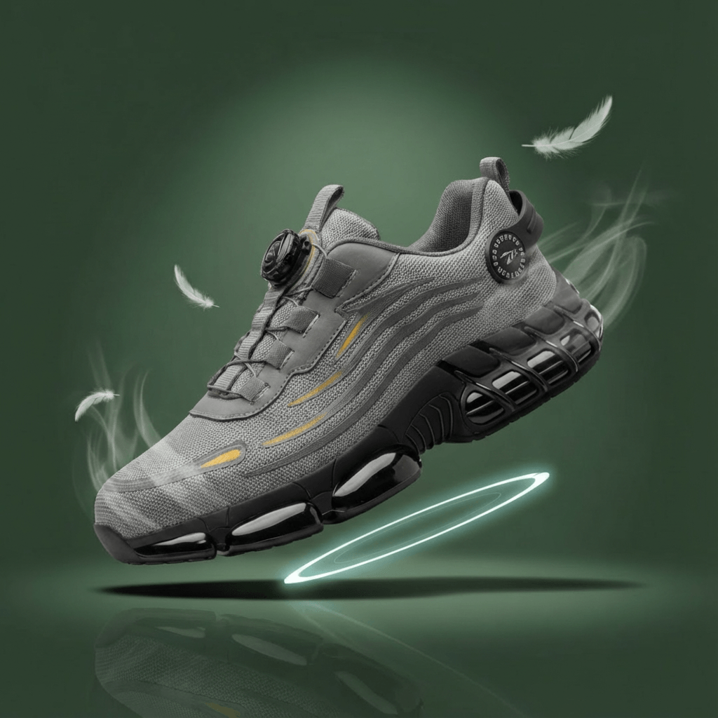 Norillo™ - ArmorFlex S3 Air - Ultra-Light Safety Shoes with Steel Toe Cap & Twist-Lock