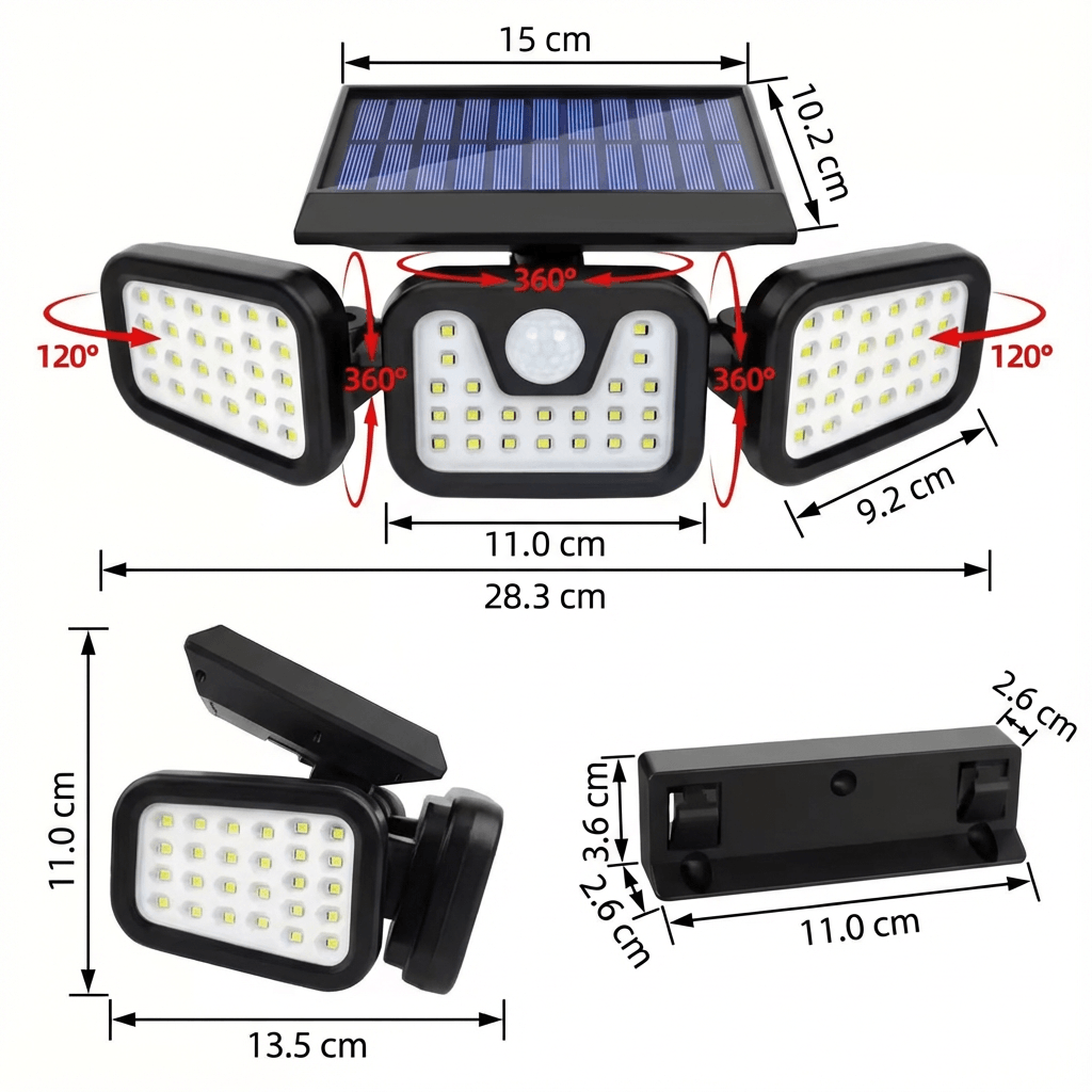 Norillo® - Powerful Motion-Activated Solar Light