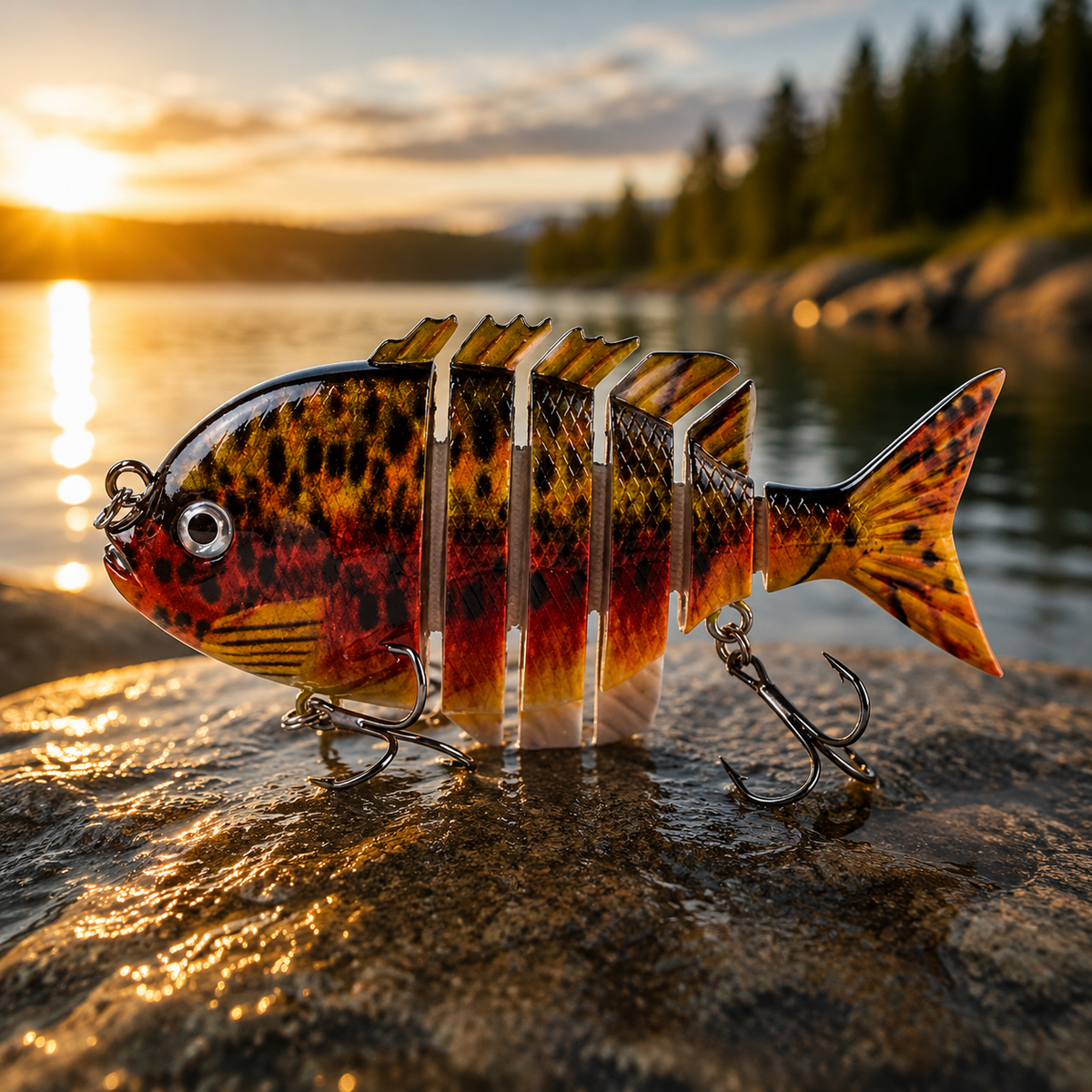 Norillo® - SwimStrike - Jointed Fishing Lure That Draws Predators with a Natural Action