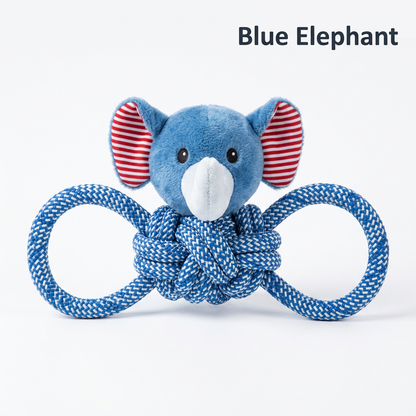 dogtoy blue elephant