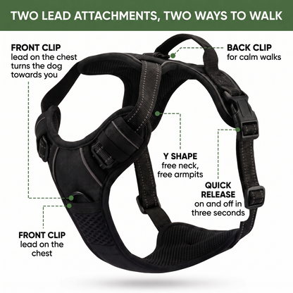 CalmStride two lead attachments