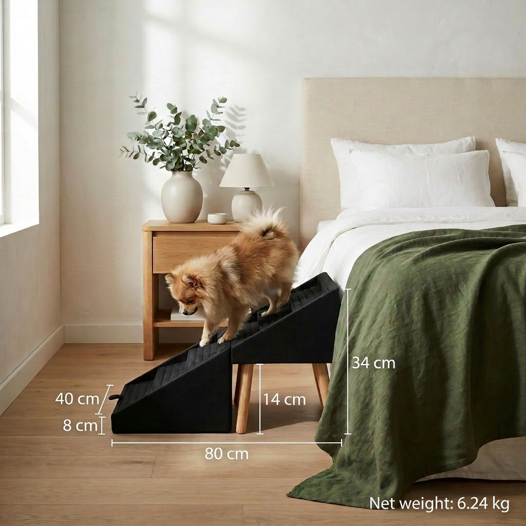 dog stairs dimensions