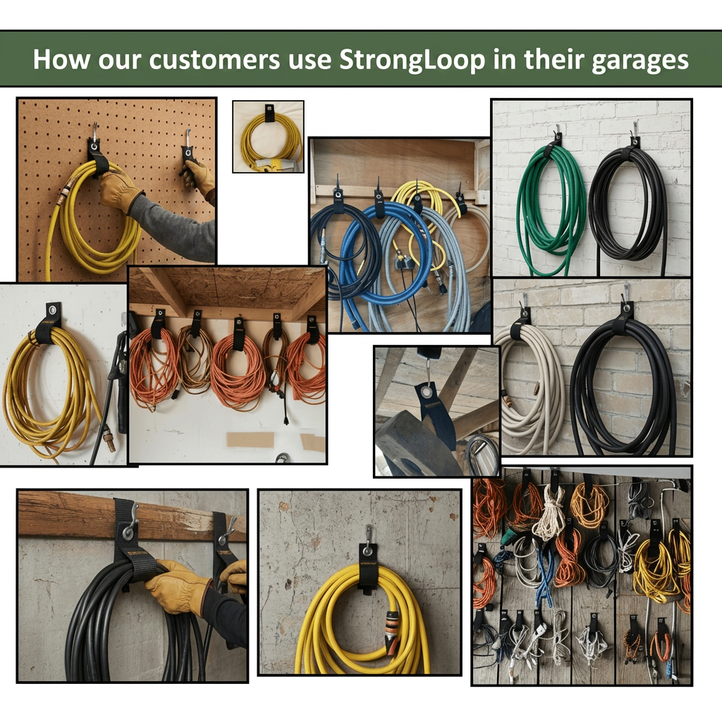 Norillo™ StrongLoop - Strong & Elastic Hanging Straps for Smart Storage