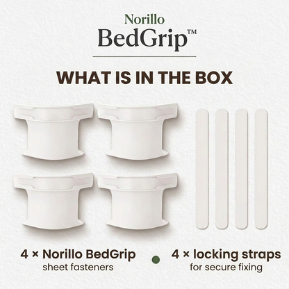 Norillo™ - BedGrip - Say Goodbye to Loose Corners and Wrinkled Sheets for Good