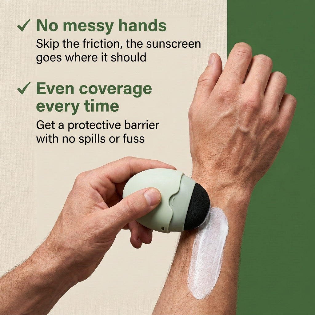 Norillo™ - Mess-Free Sunscreen Applicator That Saves Cream and Gives Even Protection
