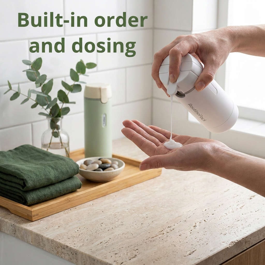 Norillo™ - RoutinePack - Carry Your Whole Routine in One Leak-Proof Bottle