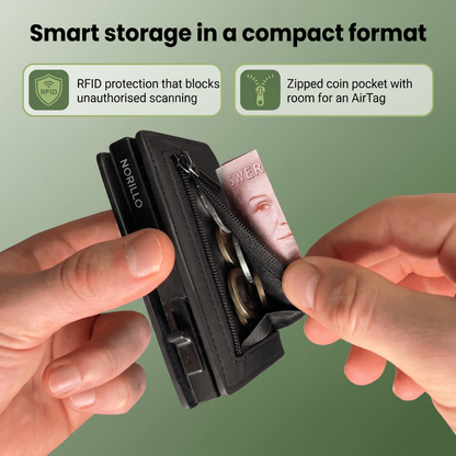 CardShield smart storage in a compact format