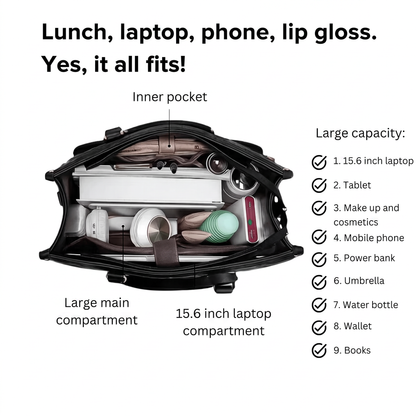 Norillo™ - Stylish Lunch & Work Bag with Insulated Cool Compartment