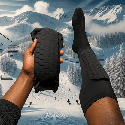 Norillo™ - Shin Guards for Skiing - No Pain, No Pressure