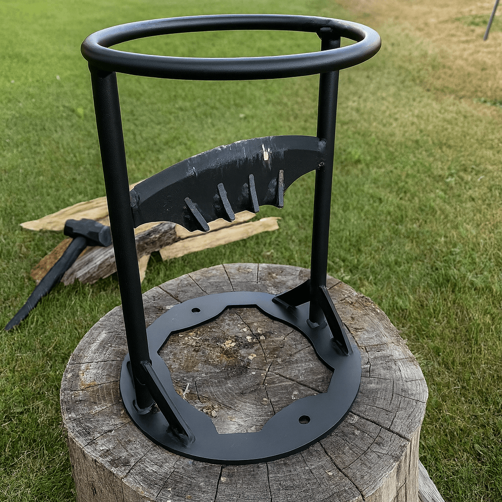 Norillo™ - Safe Steel Wood Splitter for Perfect Kindling Without an Axe