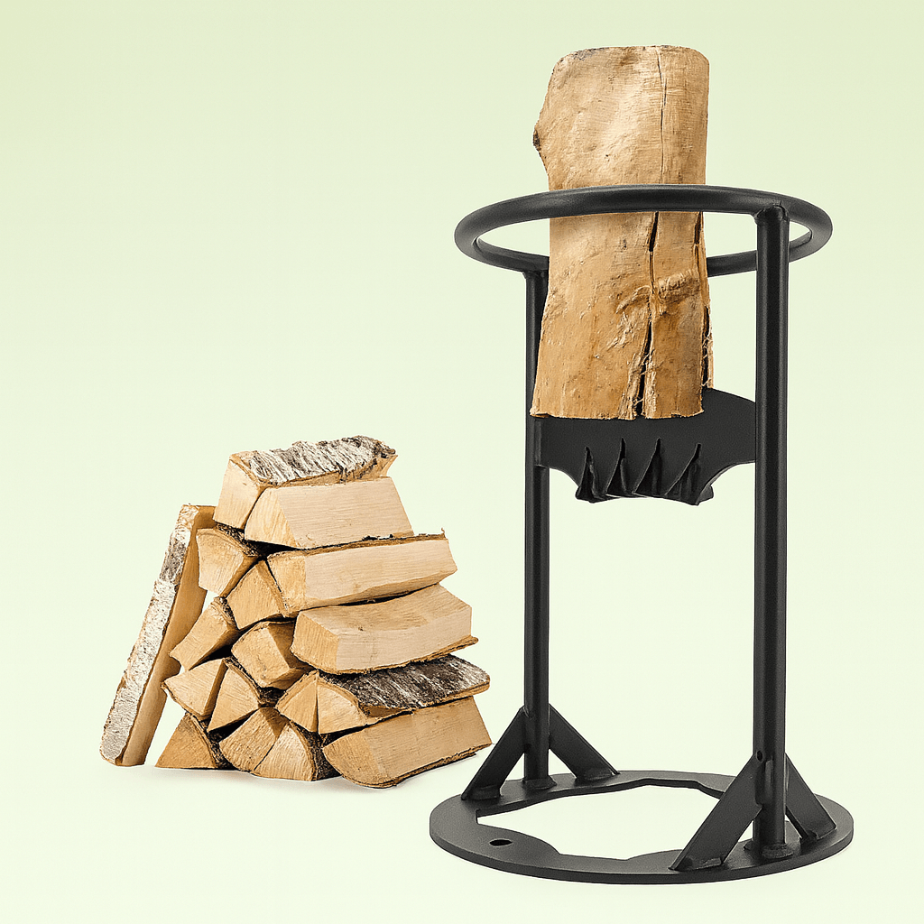 Norillo™ - Safe Steel Wood Splitter for Perfect Kindling Without an Axe