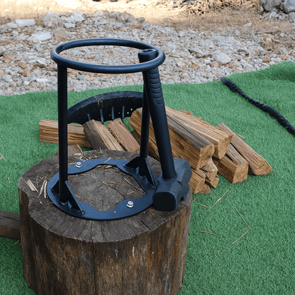 Norillo™ - Safe Steel Wood Splitter for Perfect Kindling Without an Axe