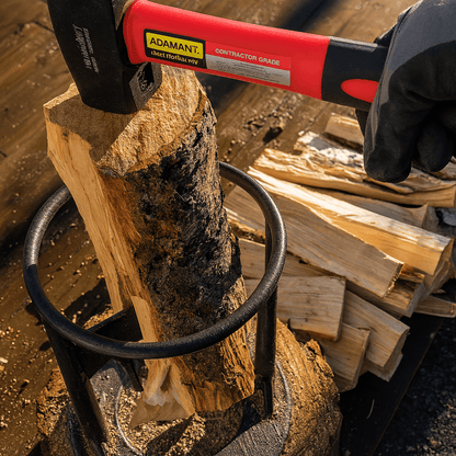 Norillo™ - Safe Steel Wood Splitter for Perfect Kindling Without an Axe