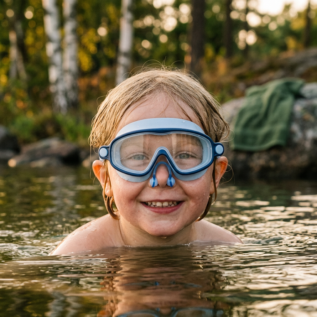 Norillo® - ClearDive - Kids' Swimming Goggles That Stay Put Without Tangled Hair