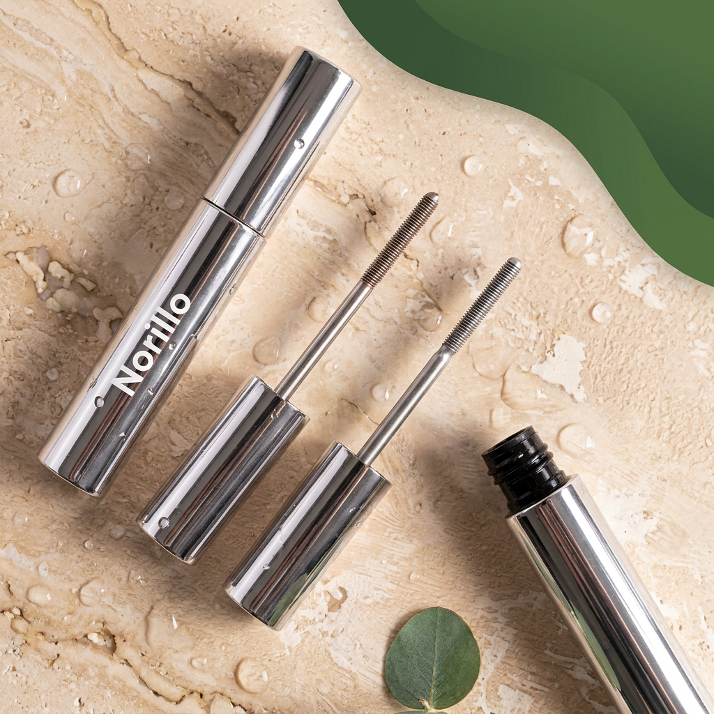 Mascara flat lay
