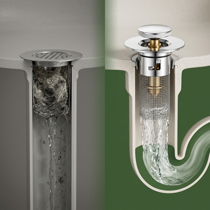 Norillo™ - Stainless Steel Drain Filter that Stops Hair and Bad Odours