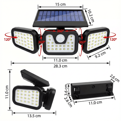 Norillo® - Powerful Motion-Activated Solar Light