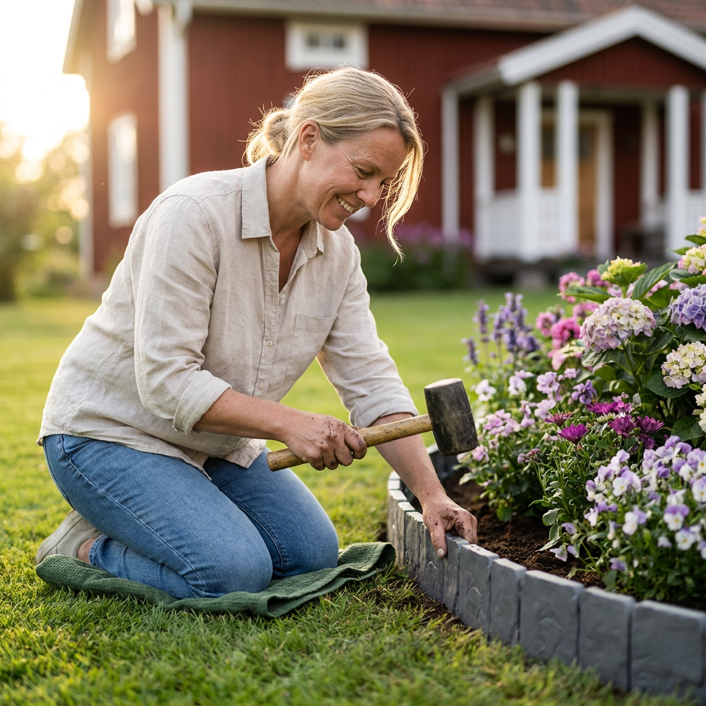 Norillo™ - Stone-Look Garden Edging That Stops Grass Creeping In
