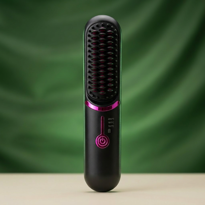 Norillo® - GlideStyle - Cordless Heated Brush for Smooth Hair in Minutes