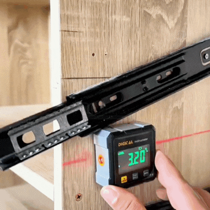 Norillo™ - 2-in-1 Digital Angle Finder and Laser Spirit Level