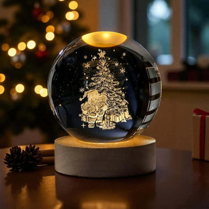 Norillo™ - Crystal Globe with Magical Starry-Sky Shimmer for Cosy Room Lighting
