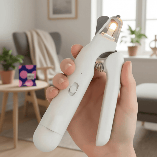 Norillo™ - 2-in-1 Pet Nail Clipper with LED Light That Prevents Splitting