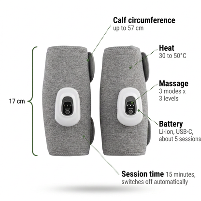 Norillo® - PulseWrap - Heated Calf Massage That Eases Heavy Legs