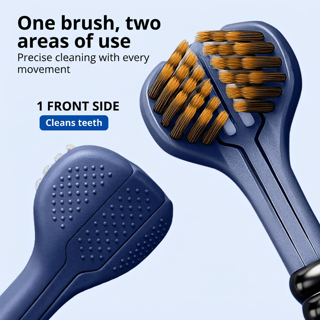 Norillo™ - 3D TriBrush for a Complete Clean in Half the Time