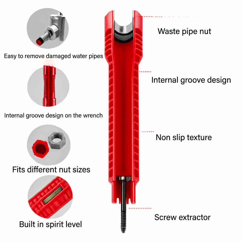 Norillo™ - 8-in-1 Pipe Wrench for Tight Spaces & Fast Plumbing Repairs