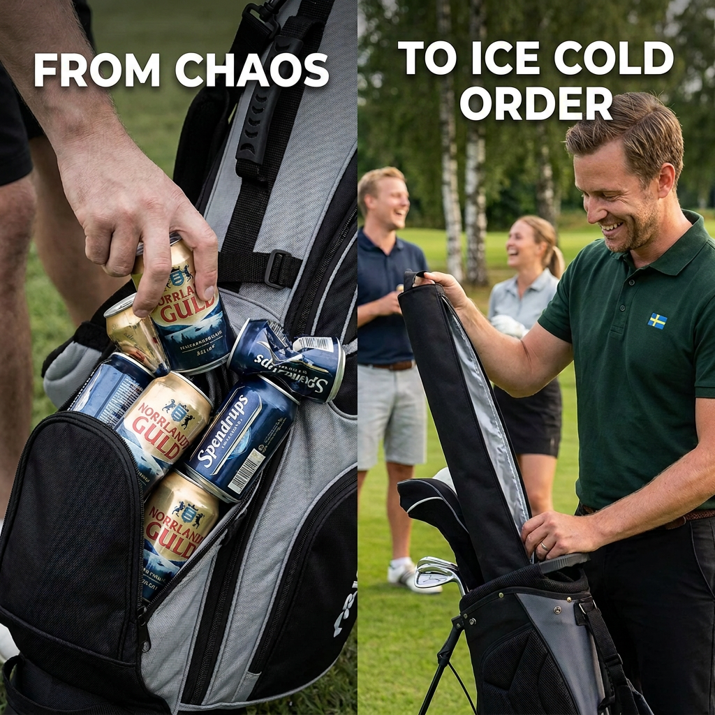 Norillo™ - BagCooler - Discreet Cooler Sleeve That Fits Right into Your Golf Bag
