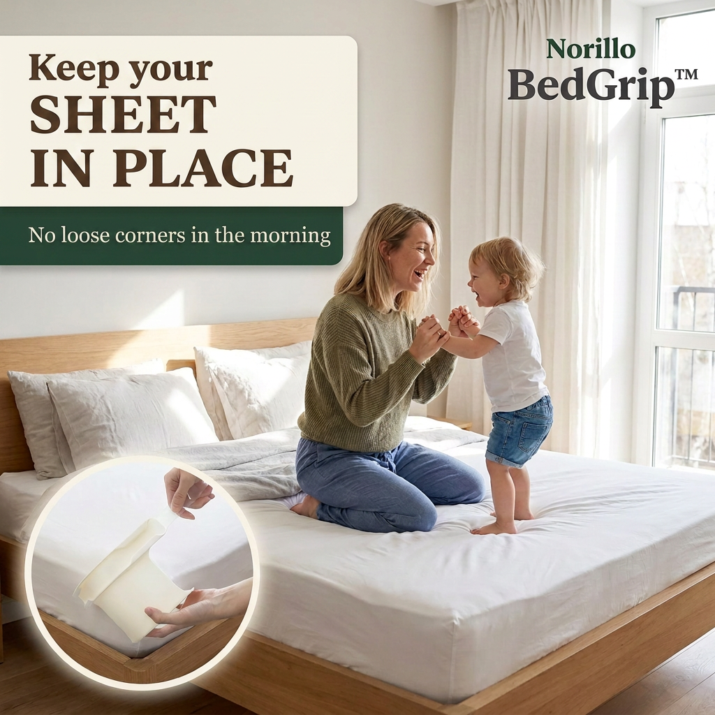 Norillo™ - BedGrip - Say Goodbye to Loose Corners and Wrinkled Sheets for Good