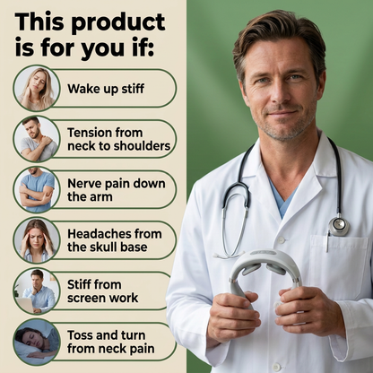 Norillo™ - CervoFlex Pro - Relieves a Stiff Neck with Heat & Pulse
