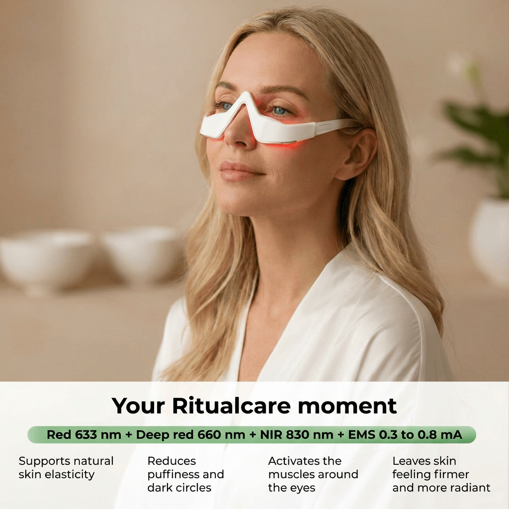 Norillo™ - Eye Mask with Red Light & EMS That Reduces Puffiness and Dark Circles