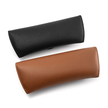 Premium Soft Leather Case for Multifocal Glasses