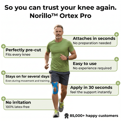 Norillo™ - Ortex Original Pro - Pre-Cut Knee Support Tape