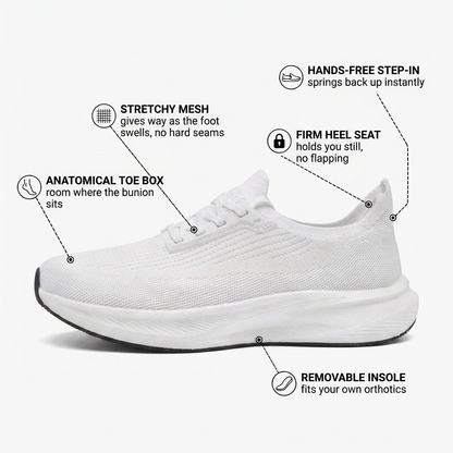 Stigré™ - Hallux - Everyday Sneakers You Step Into Without Bending Down