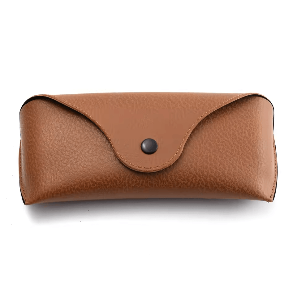 Premium Soft Leather Case for Multifocal Glasses