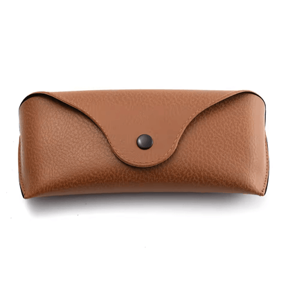 Premium Soft Leather Case for Multifocal Glasses