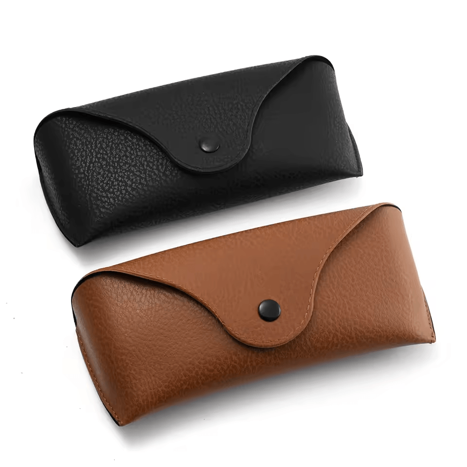 Premium Soft Leather Case for Multifocal Glasses