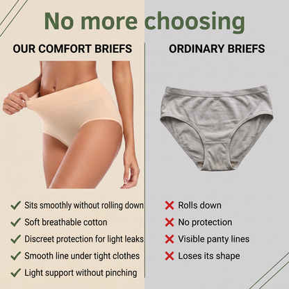 Comfort briefs versus ordinary briefs comparison
