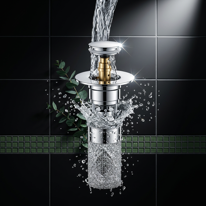 Norillo™ - Stainless Steel Drain Filter that Stops Hair and Bad Odours