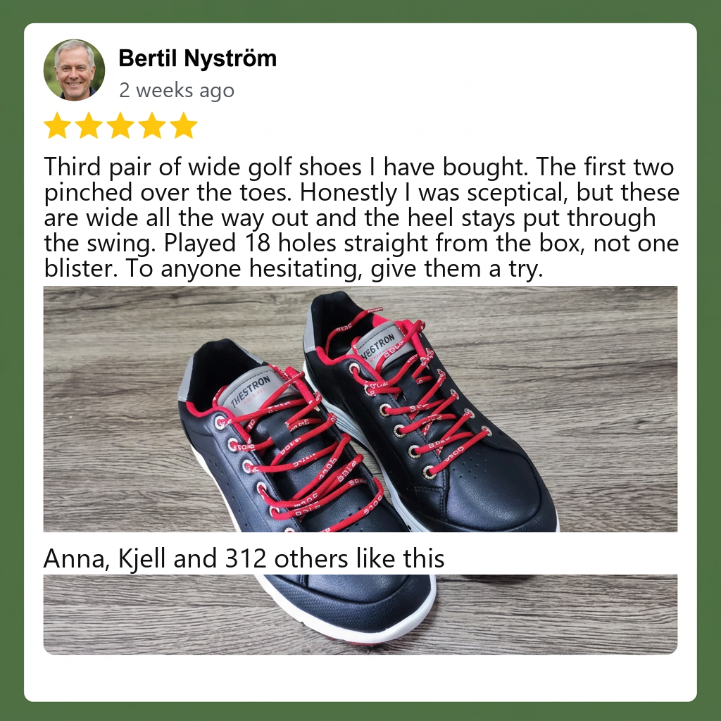Customer review Bertil Nystrom five stars