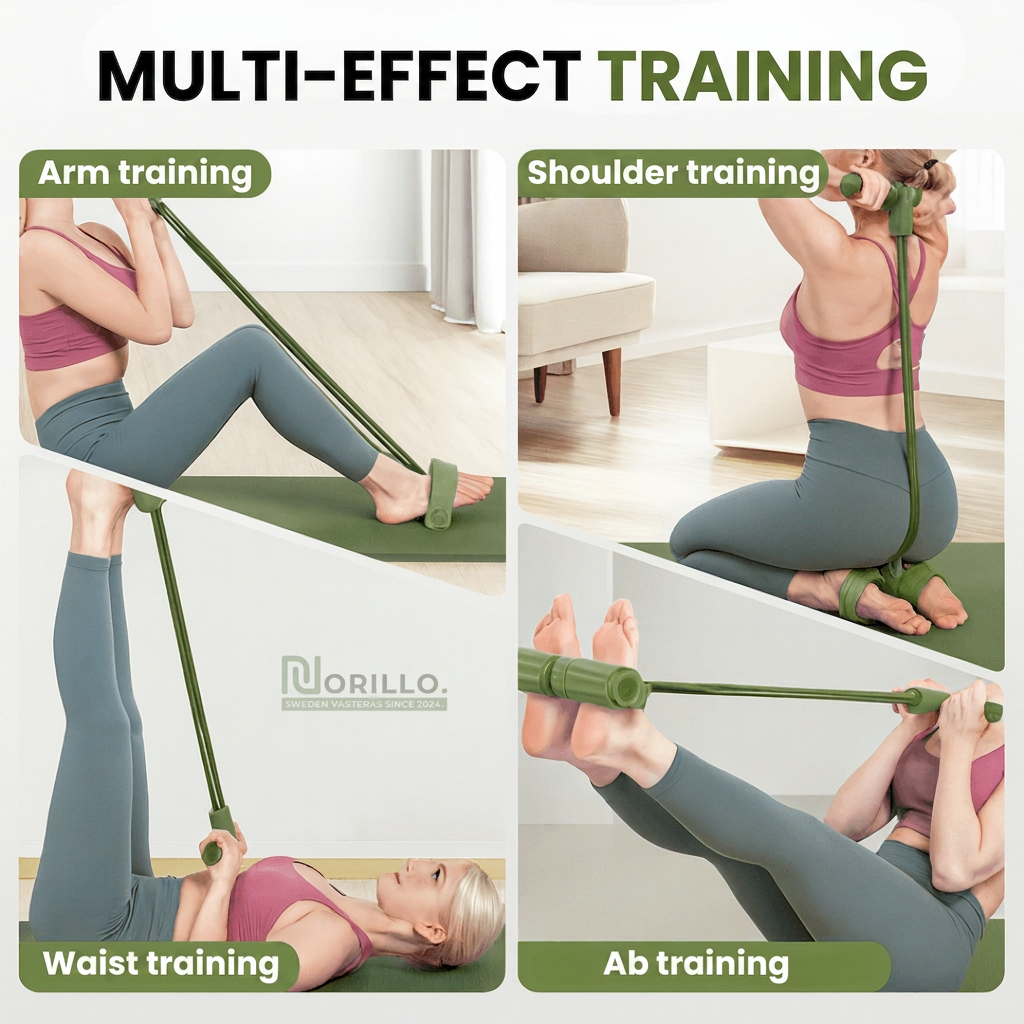 Multi-effect training: arm, shoulder, waist and ab training