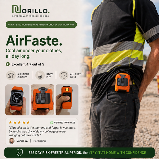 AirFaste portable work fan