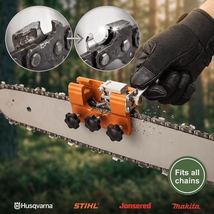 Chain sharpener fits all chains