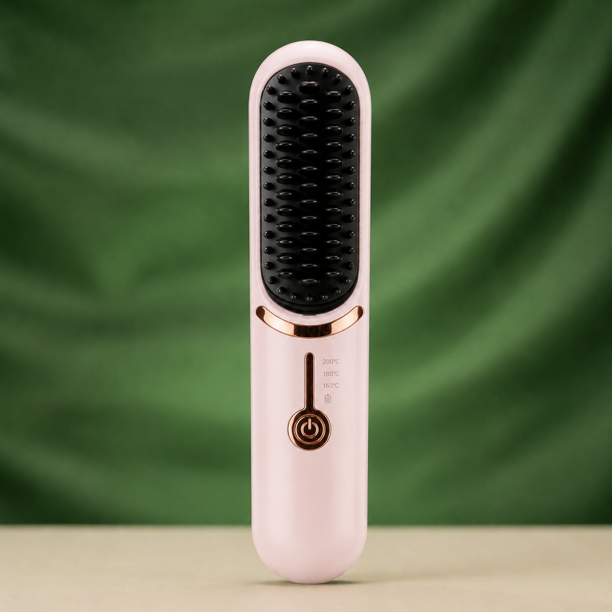 Norillo® - GlideStyle - Cordless Heated Brush for Smooth Hair in Minutes