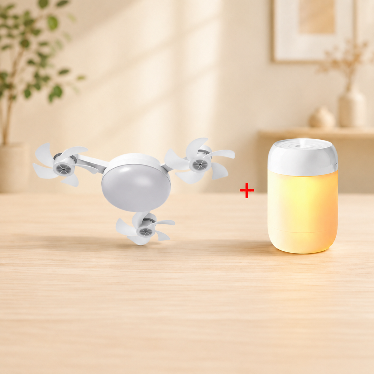 Norillo® - BreezeSocket - Ceiling Fan With Light That Screws In Within Minutes
