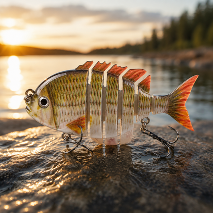 Norillo® - SwimStrike - Jointed Fishing Lure That Draws Predators with a Natural Action
